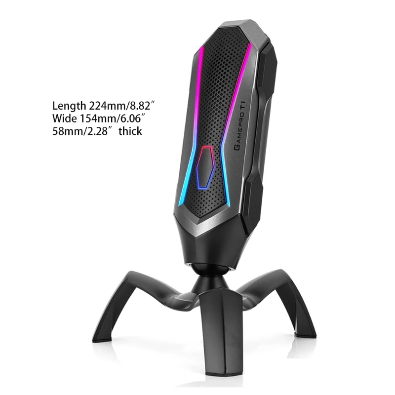 USB игровой микрофон для компьютера беспроводной конденсаторный мальчиков