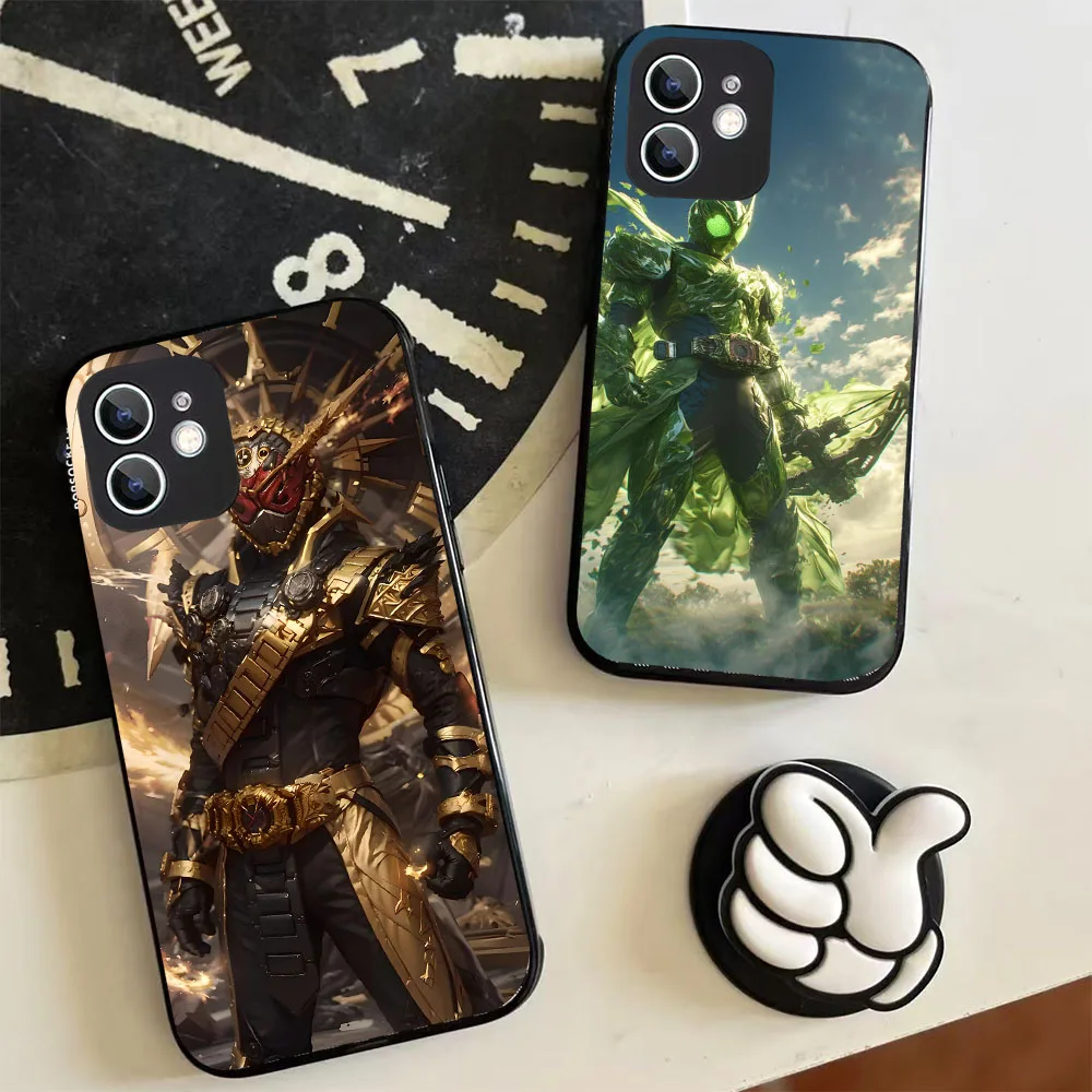 Черный силиконовый чехол для OPPO Reno 2 5 6 7 8 10 Zoom Lite Max WDA-19 Kamen Rider