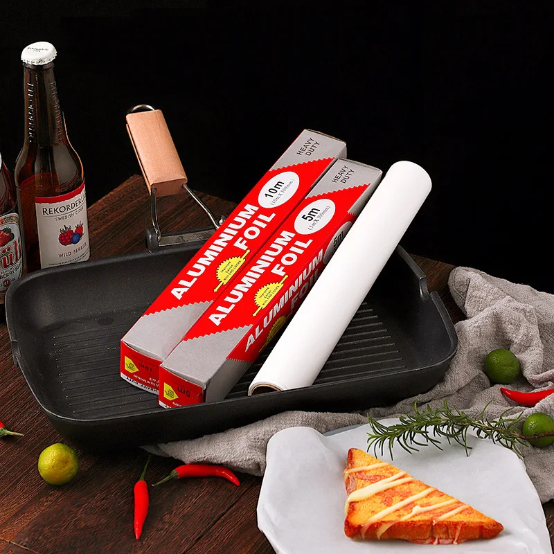 

Home Oven Kitchen Baking Oil Paper Air Fryer Tin Foil Aluminum Foil BBQ Meat Baking Paper