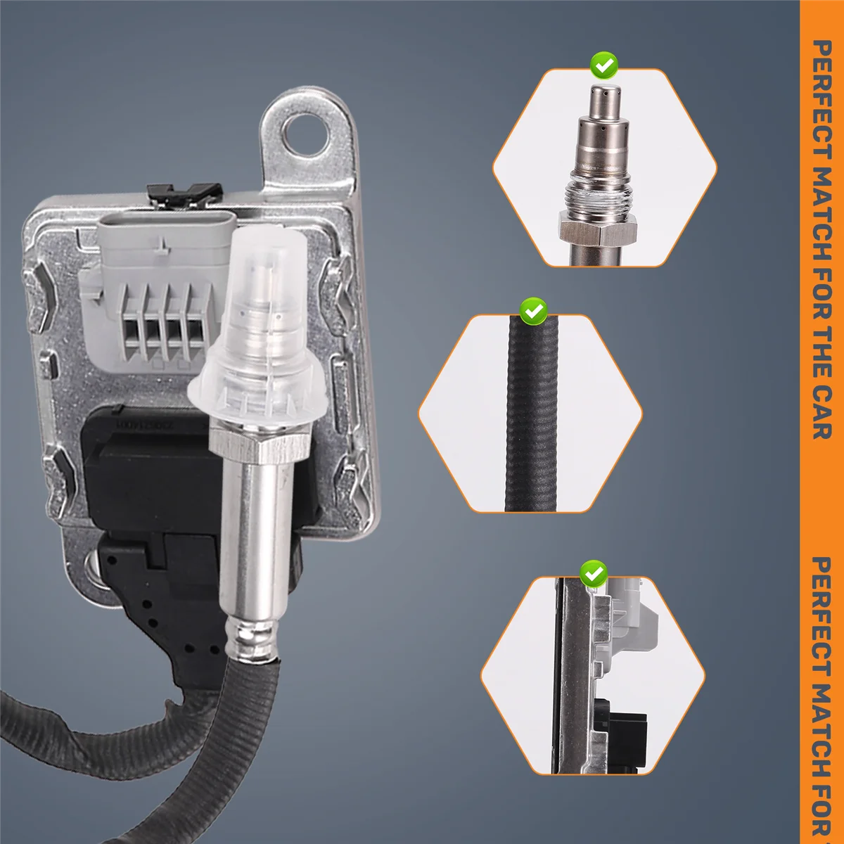 5-ПИН 9821120980 5WK96746A Датчик Nox для Citroen C3 C4 Berlingo Peugeot 208 308 3008 5008 Boxer 1 6 2 0 BlueHDi