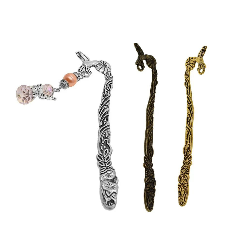 

Набор из 12 закладок из цинкового сплава в стиле ретро, для самостоятельного изготовления ювелирных изделий, закладки для книг, офисное укра...