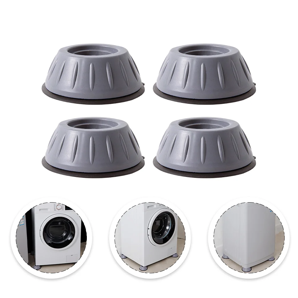 

Chair Leg Washing Pads Machine Pad Vibration Anti Appliance Foot Dryer Tip Felt Stand Washer Rubber Furniture Feet Refrigerator
