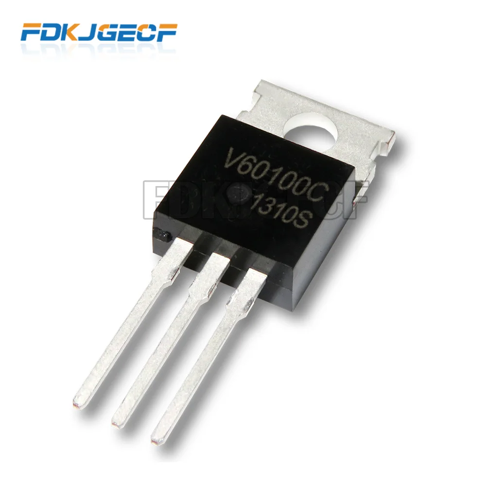 

5 шт. V60100C MBR60100CT TO220 MBR60100 TO220 диод Шоттки 60 А 100 в