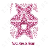 2022 you are a star new metal cutting dies diy paper greeting card sarapbooking diary album decoration craft embossing molds