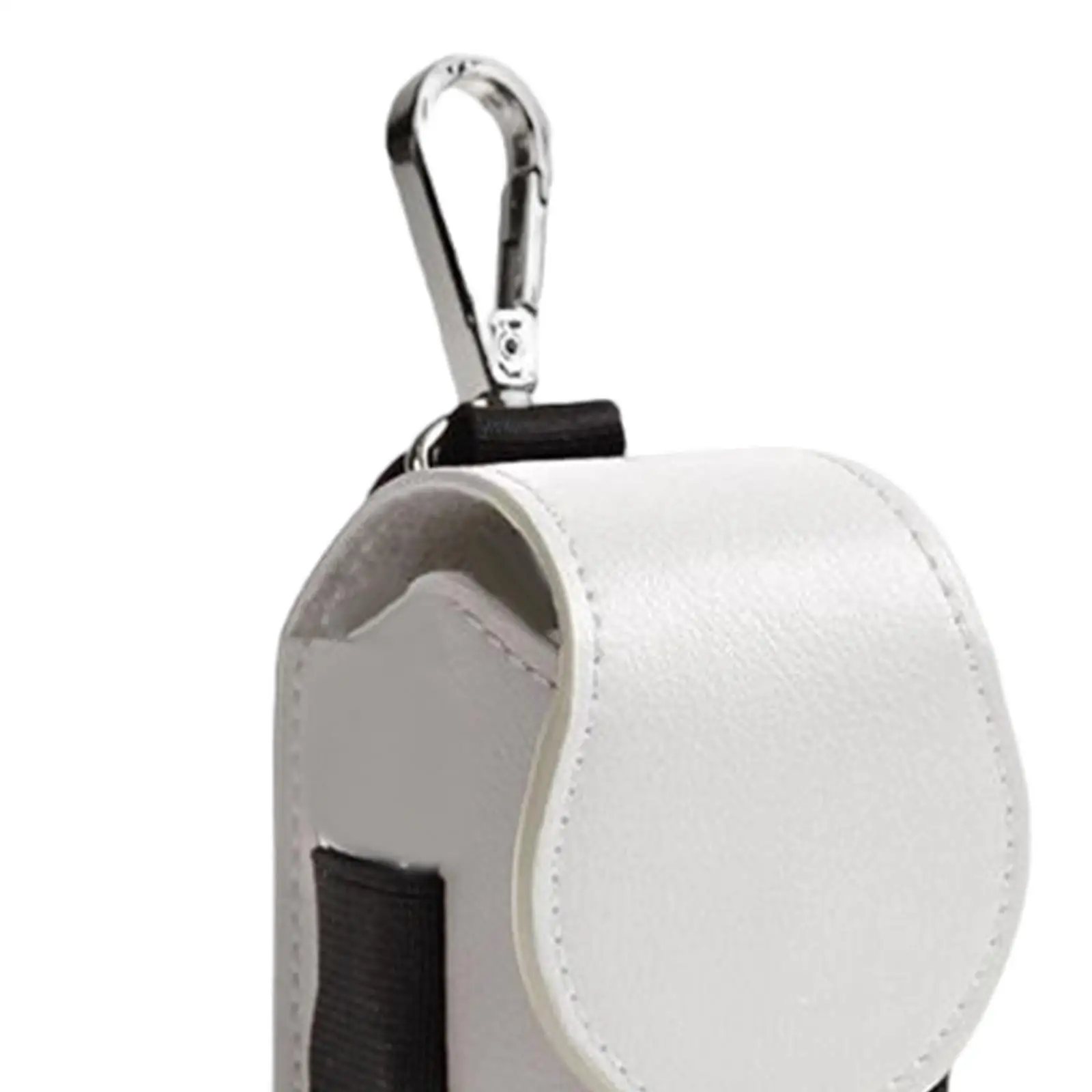 

Golf Ball Carry Bag Small Portable Waterproof Golf Ball Holder Sack Black