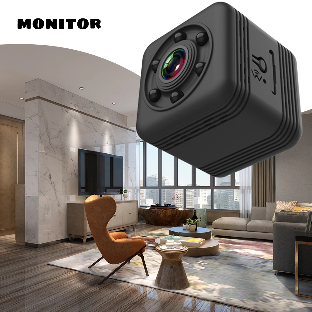 

IP-камера SGA998 компактная с ночным видением, HD, Wi-Fi, 1080P