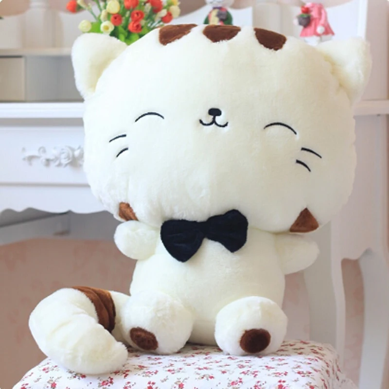 

Мультяшная милая кукла, кошка, плюшевые мягкие игрушки, кошка 18 см, подарок на день рождения, детские игрушки, плюшевые куклы для девочки, авт...