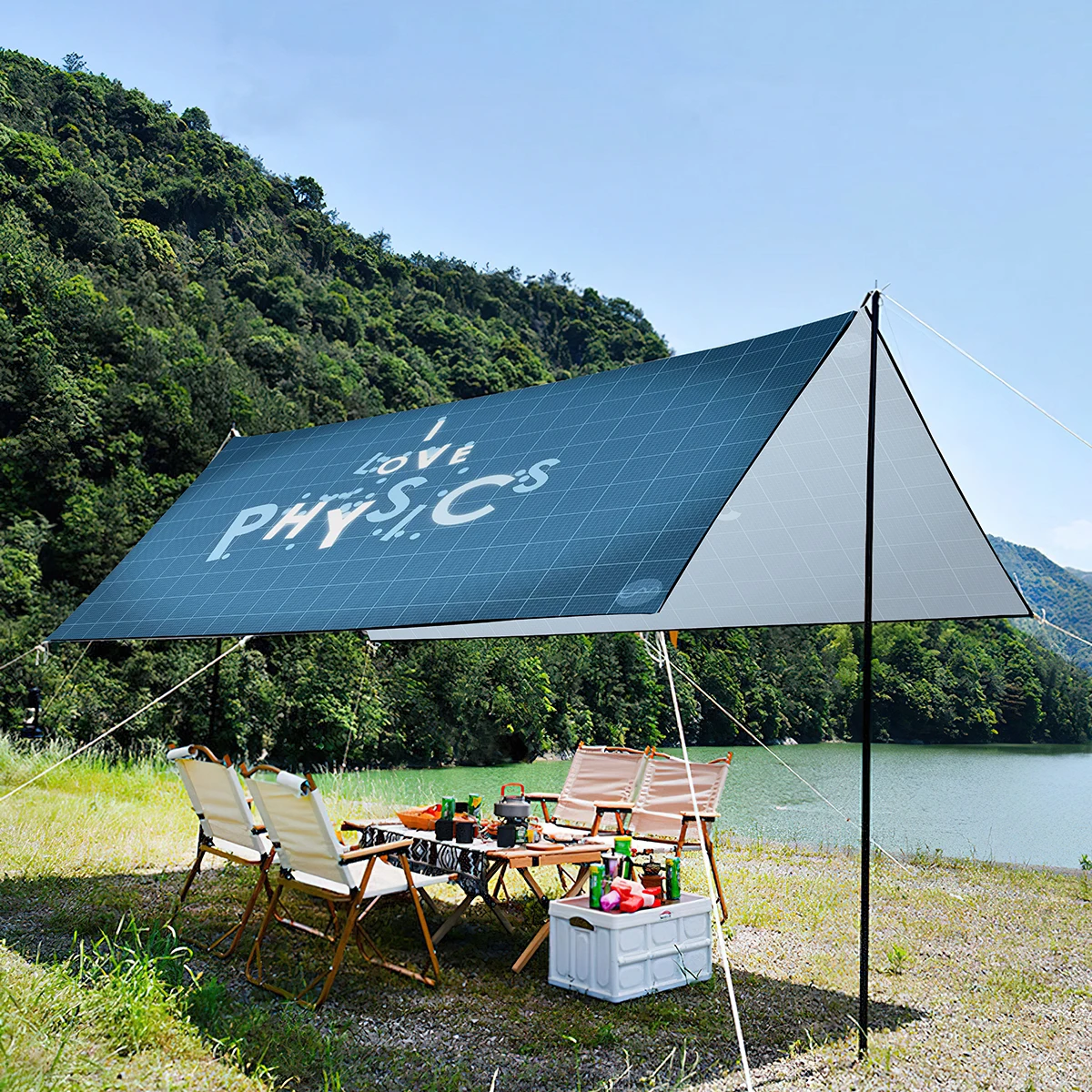 Водонепроницаемый и устойчивый к ультрафиолетовому излучению навес для