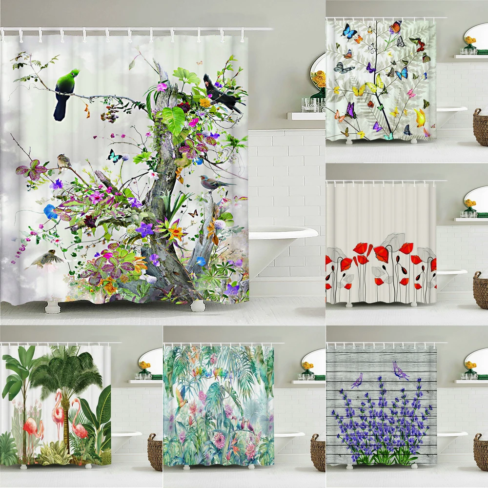 Занавески для душа из полиэстера водостойкие разные размеры | Дом и сад