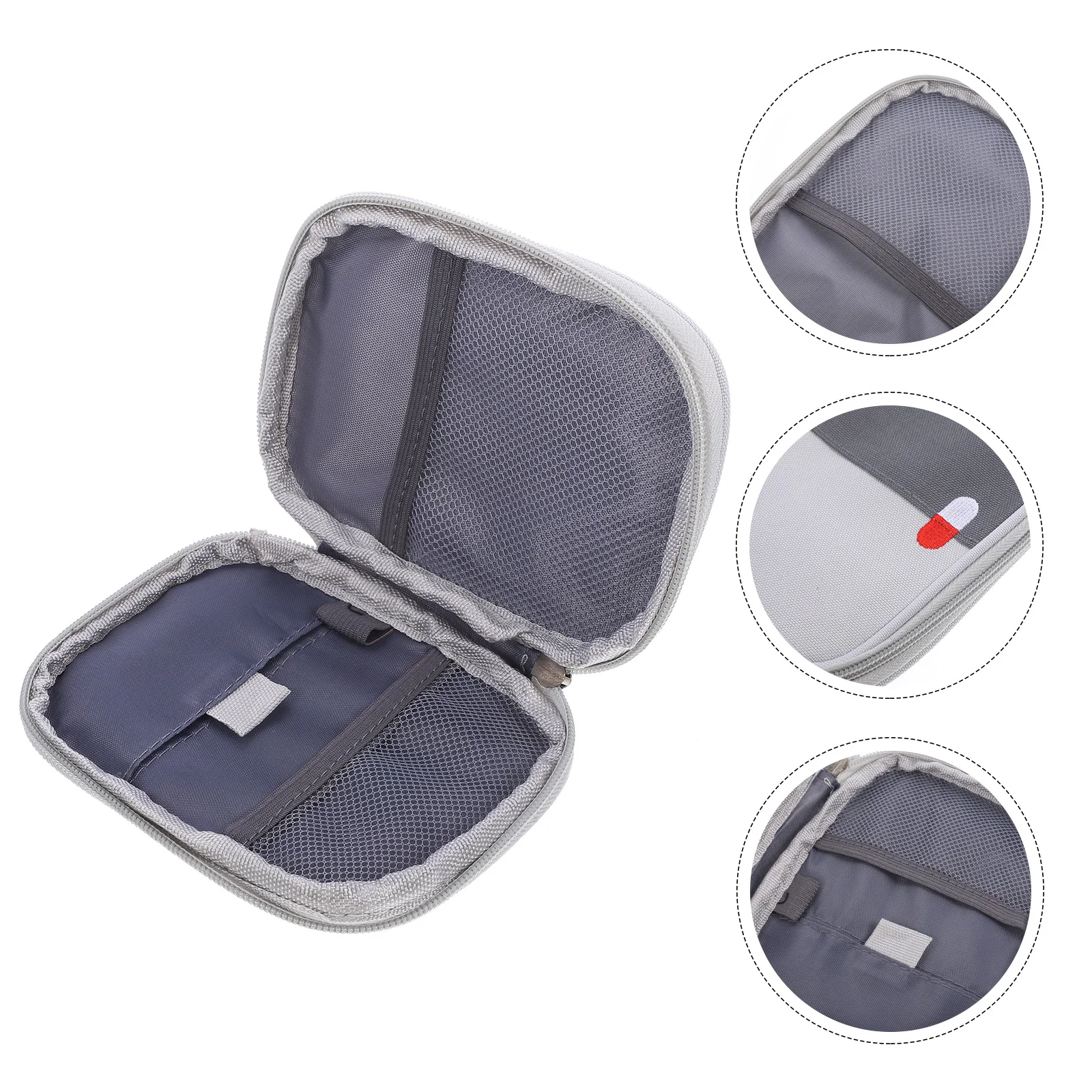 

Mini First Aid Kit Travel Medicine Bag Storage 600d Oxford Cloth Medical Supply