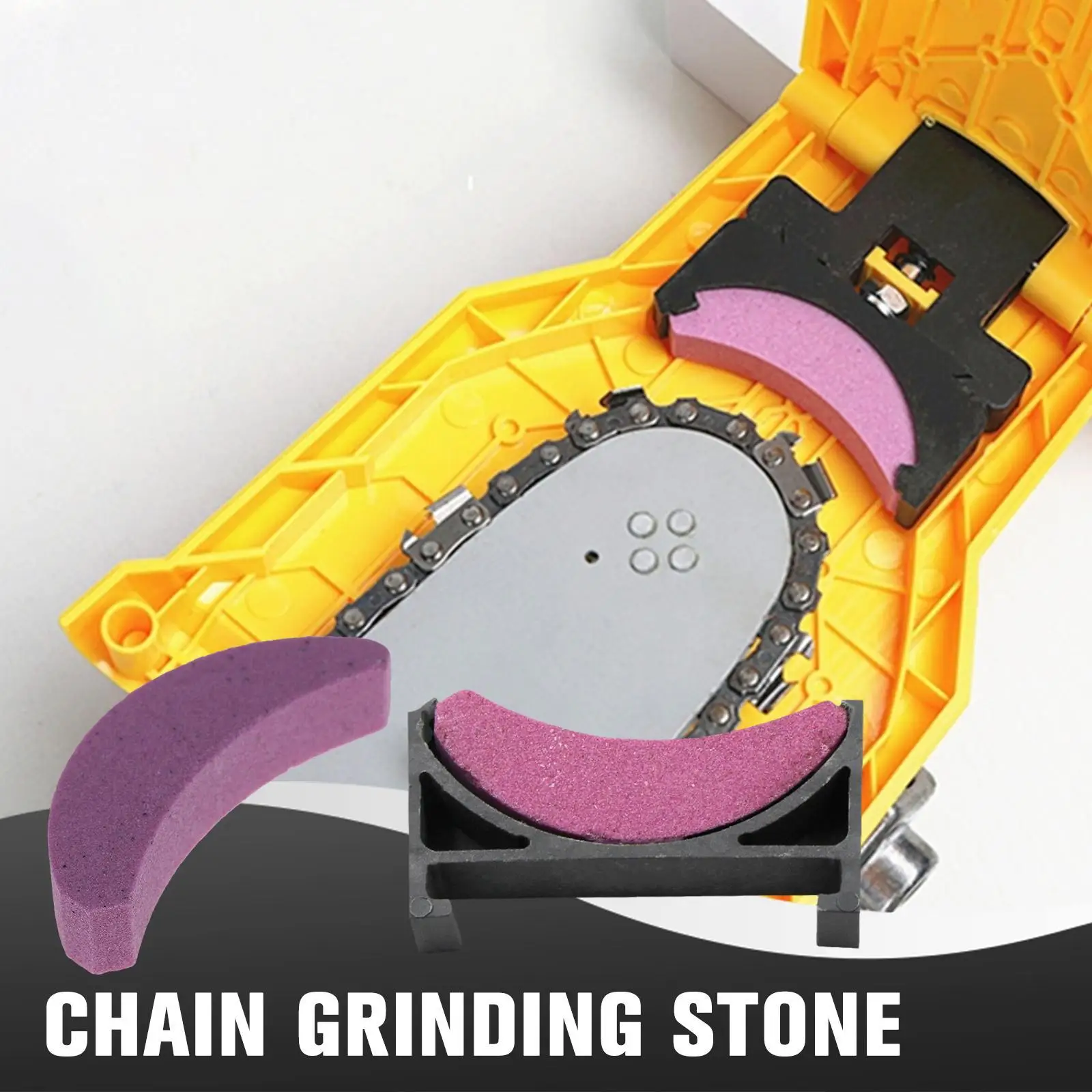 

Portable Sharpen Chain Chainsaw Teeth Sharpener Saw Bar-Mount Fast Grinding Sharpening Chainsaw Chain Woodworking Tools