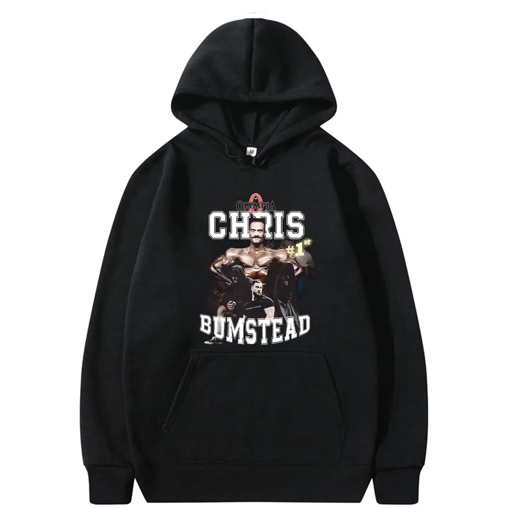 Olympia Chris Bumstead забавная худи с графическим мемом Мужской пуловер большого размера