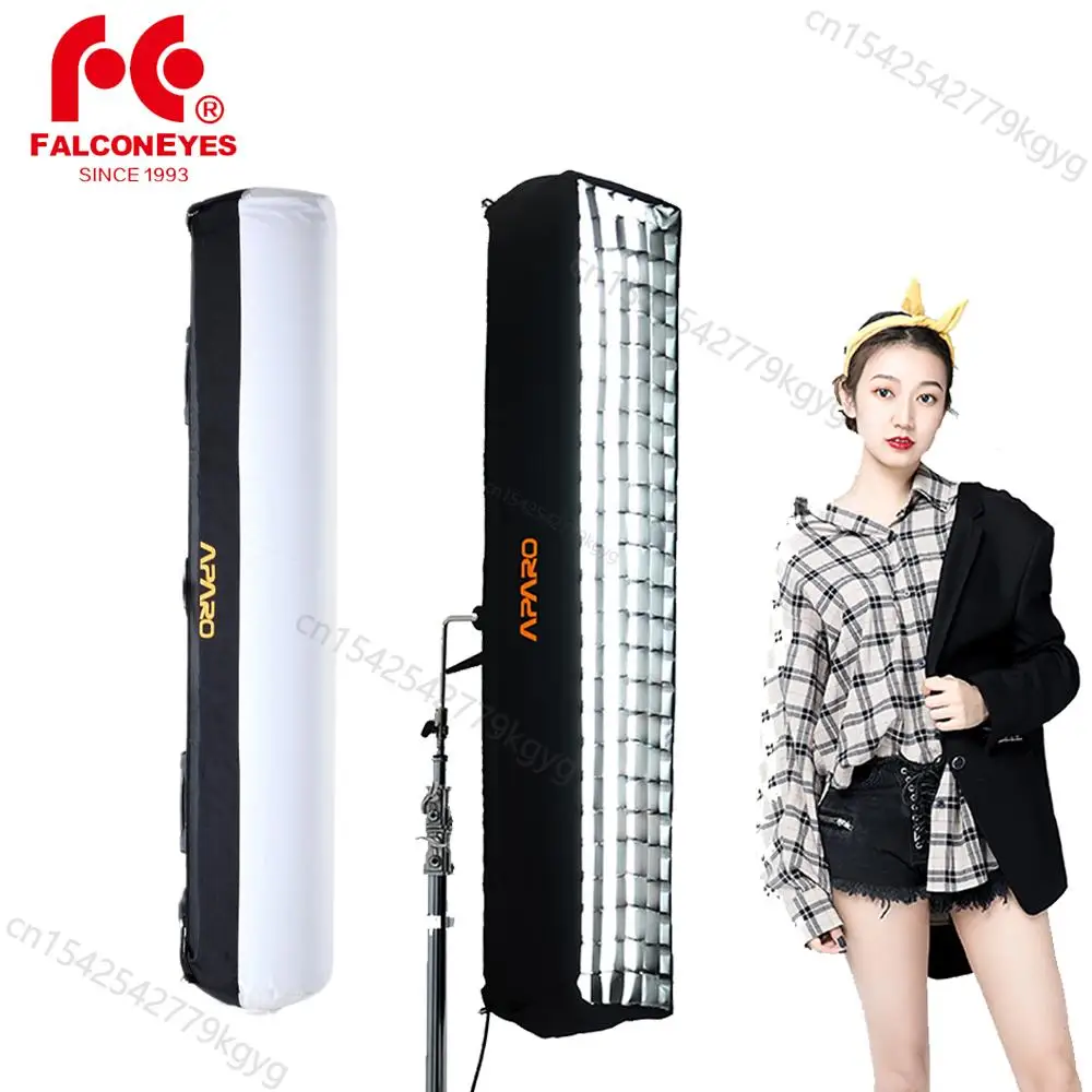 

Falcon Eyes Aparo Radi-09 Air 150W Flexible Light 3000-5600K Bi-color Video Fill Light 9 Scene Effects with Drapery and Grid