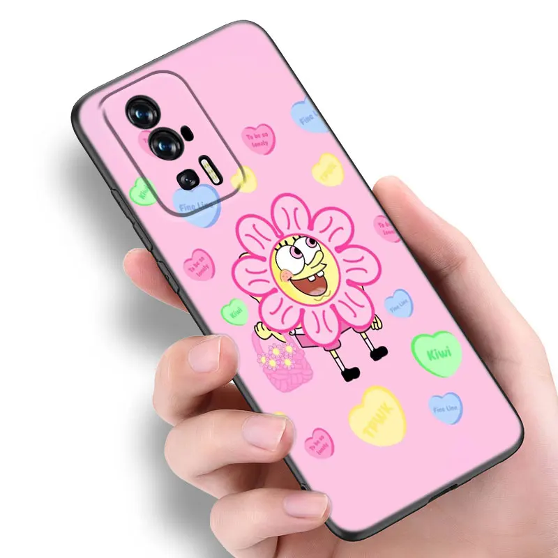 Черный телефонный чехол с принтом в виде звезды spongps для Xiaomi Redmi 7A 8A 9A 10A 11A 9C 10C 12C 13C