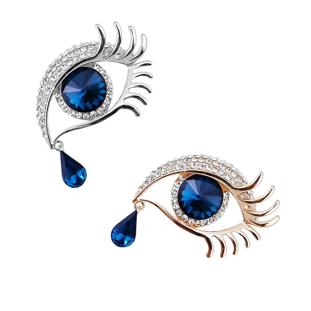 

2 PCS Tear Brooches Brooches Women Scarves Shawl Clip Women Pin Brooche Scarf Pin Corsage Rhinestone Brooches Crafts
