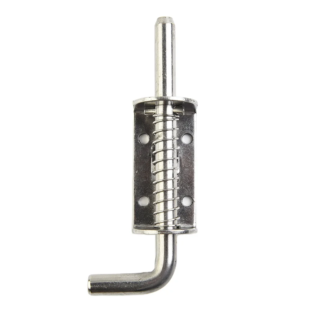 1 шт. металлический замок-болт пружинная защелка 120/128 мм бесконтактная сталь