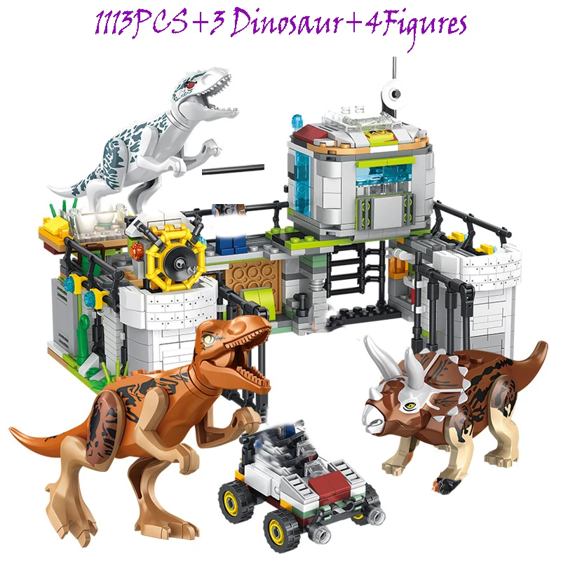 

Dinosaur Block Prehistoric Planet Jurassic Age Brick Compatible Legodinosaur Developmental Building Block Toys Gifts Boy