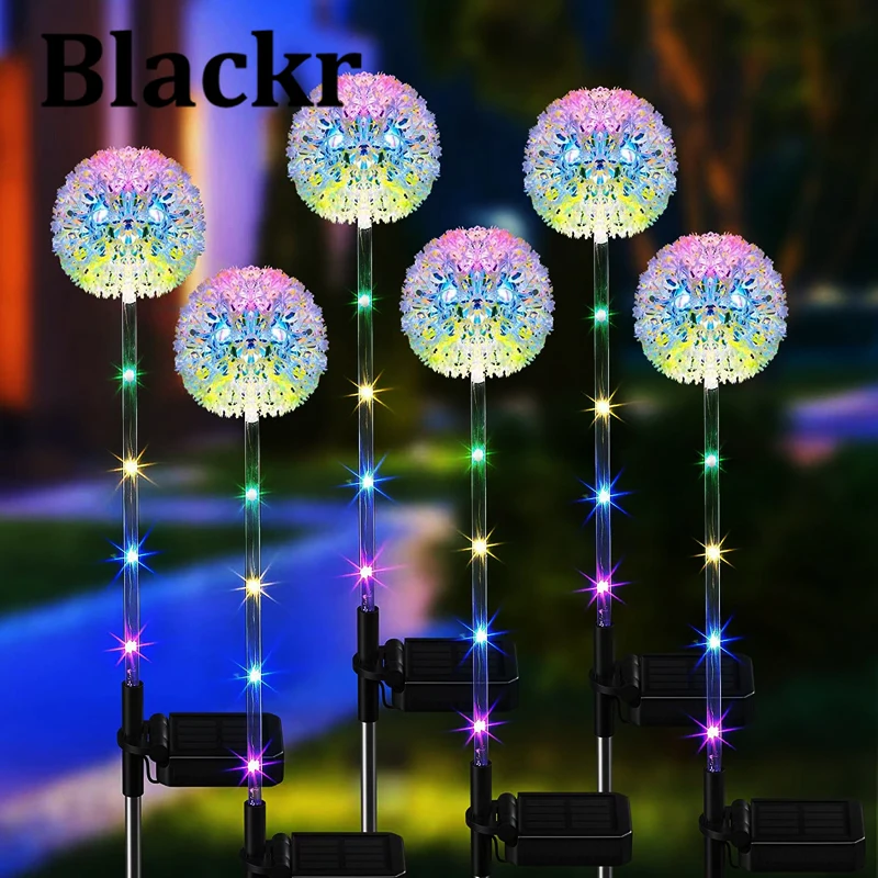 

Solar Lights Outdoor Decorative Solar Dandelion Garden Lights Waterproof Solar Decoration for Garden Patio Yard Landscape Decor