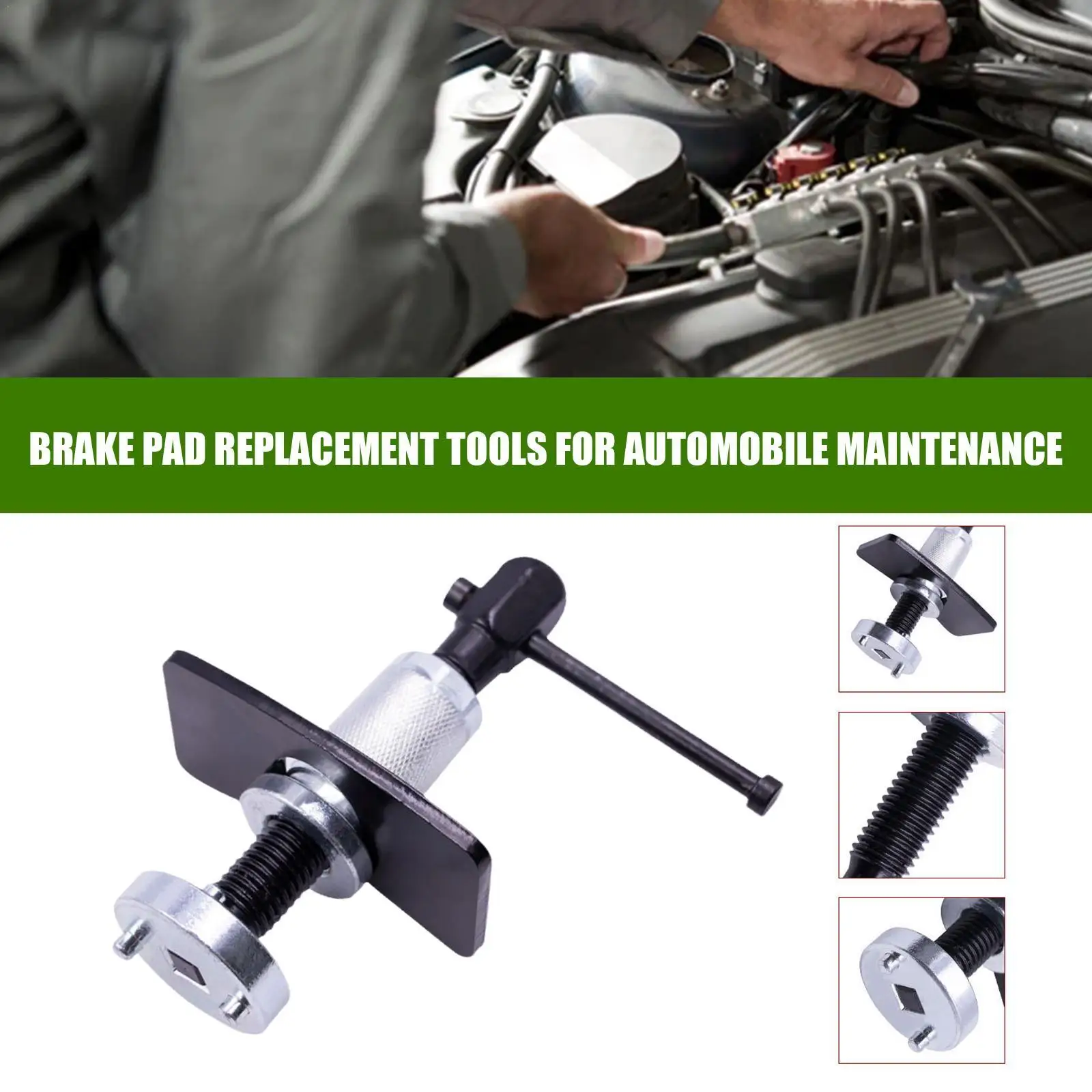 

Brake Tools Set Car Disc Brake Pad Caliper Separator Piston Rewind Hand Tools Auto Car Repair Kit Brake Calipers Hand Tool Kits