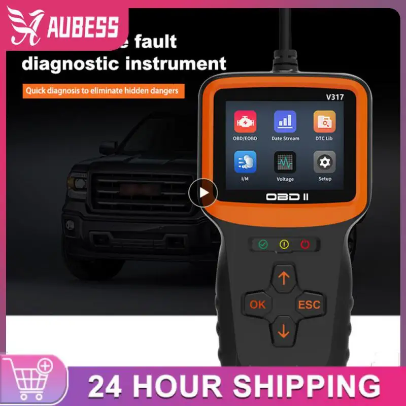 

V317 Universal Obd2 Engine Fault Diagnosis Car Diagnostics Obd Car Fault Detector Portable Car Fault Detector Car Accessories