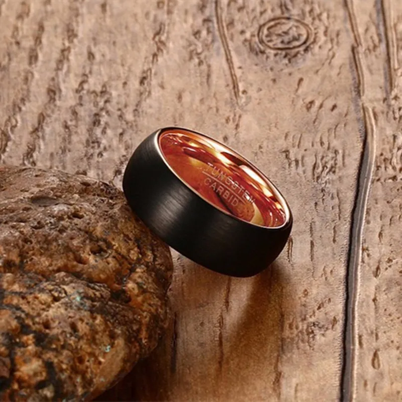 51JEWELRY 8 мм кольца из нержавеющей стали для мужчин и женщин подарок на день