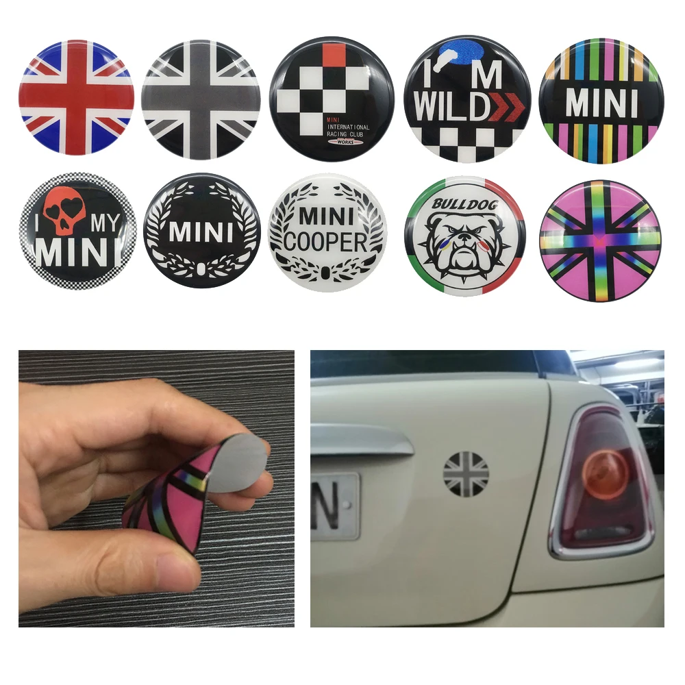 

For MINI Cooper Accessories JCW R50 R52 R53 R55 R56 R60 F54 F55 F56 F60 Countryman Clubman Car Styling Body Decorative Sticker