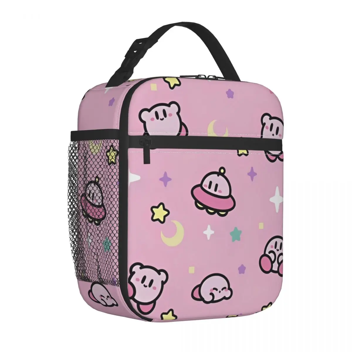 Изолированный Ланч-бокс Kirbyys контейнер для еды вместительный сумка школьная