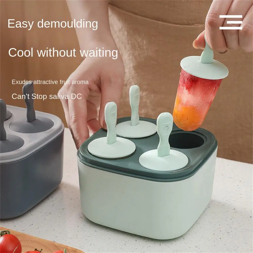 

Ice Cream Mold Ice Mould Handmade Dessert Popsicle Mold For Freezer Fruit Maker Reusable Forms Popsicles Box Artifact Homemade