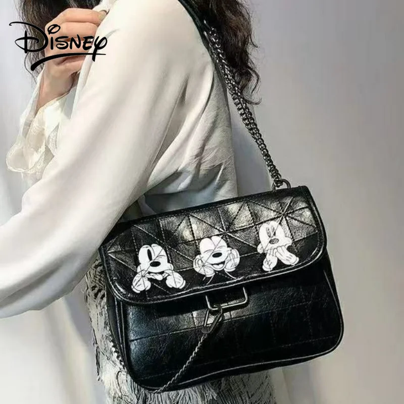Disney Shoulder Bag for Women Girls Cute Purses and Handbags Designer Luxury Mickey Mouse Crossbody Bags Messenger Free Shipping