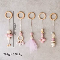 1PC Infant Rattle Music Box With Rotating Hook Baby Rotary Mobile Crib Bed Bell Toy Hanging Toys Holder Bracket Wind-up Baby Toy