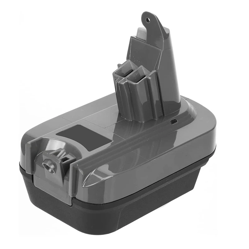 

V6 Adapter Compatible For De-Walt 20V/60V MAX XR,For Mil-Waukee M18 RED Lithium Batteries For V6 Battery