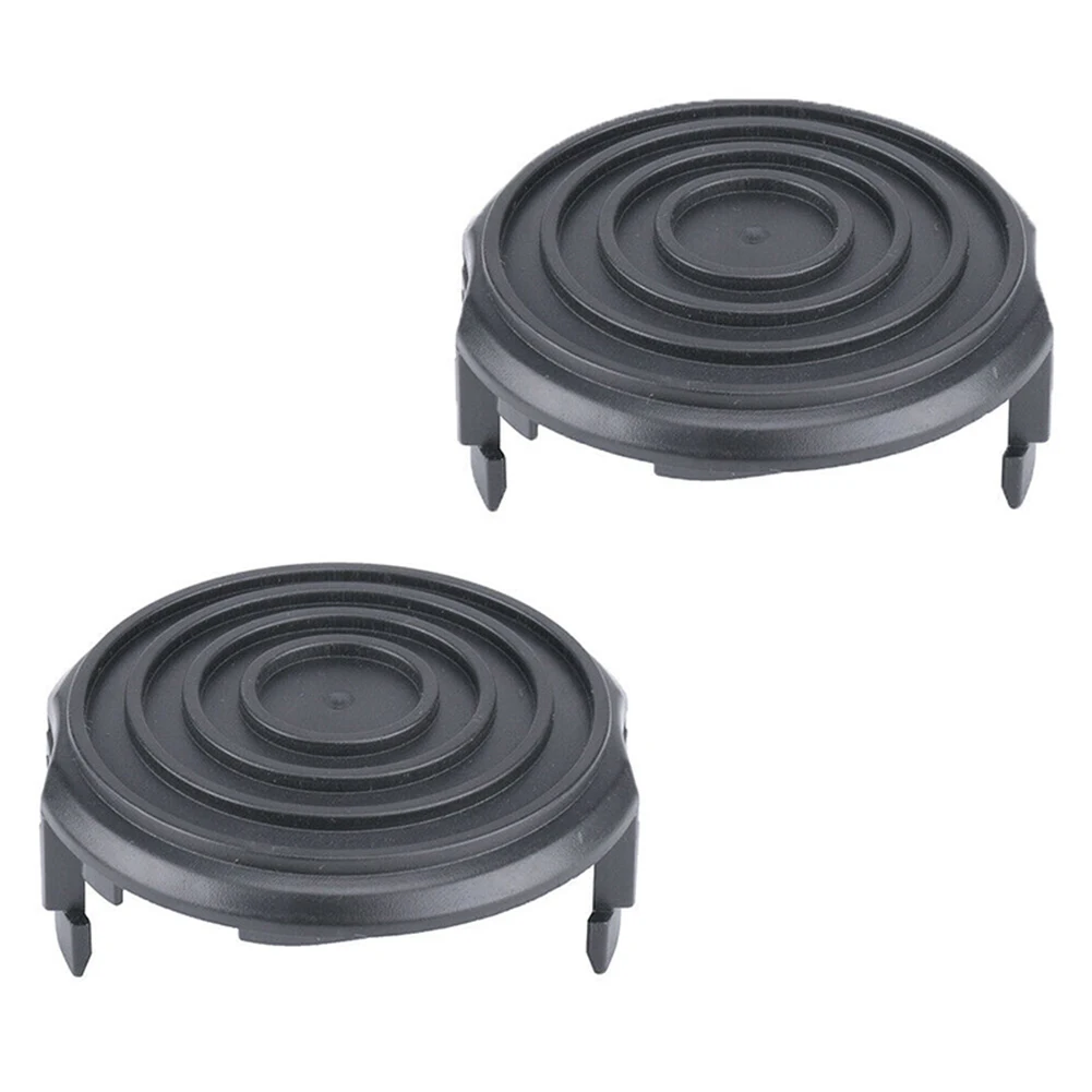 

For Qualcast GGT4502 Spool Cap 2PCS Accessories For Efficient Spool Grass Cutter High Impact Outdoor Brand New