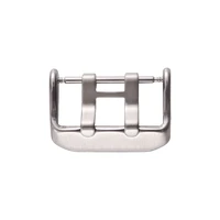 stainless steel buckle smart watch buckle 22mm apple silicone strap buckle double lee pin buckle bag buckle