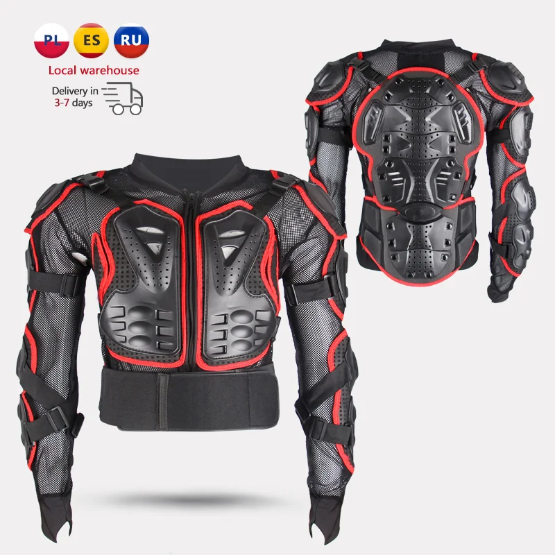 

Motorcycle Jacket Men Full Body Motocross Racing Moto Jacket Riding Motorcycle Armor Off Road Motorbike Protection Protector