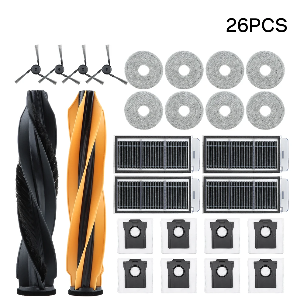 

Для Dreame X50 Ultra/L50 Ultra/L40s Pro Ultra/Mova V50 Ultra комплект аксессуаров для пылесоса фильтр мешки для пыли сменные детали