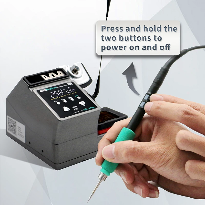 AIFEN– Station de soudage intelligente A9PRO, Compatible les poignées C115/C210/C245, réparation des téléphones et des PCB BGA