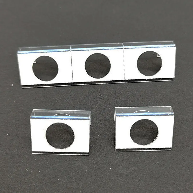 50 шт./лот 3x2 5 см пластиковые украшения крючки из ПВХ для самостоятельного