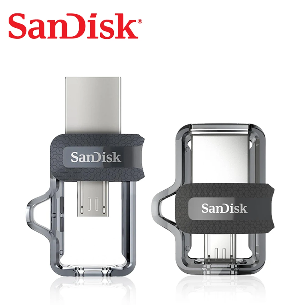 Sandisk 128 ГБ SDDD3 Extreme USB3.0 Dual OTG USB-накопитель Высокоскоростной 150 МБ/с PenDrive 32 16 Pen Drive 64