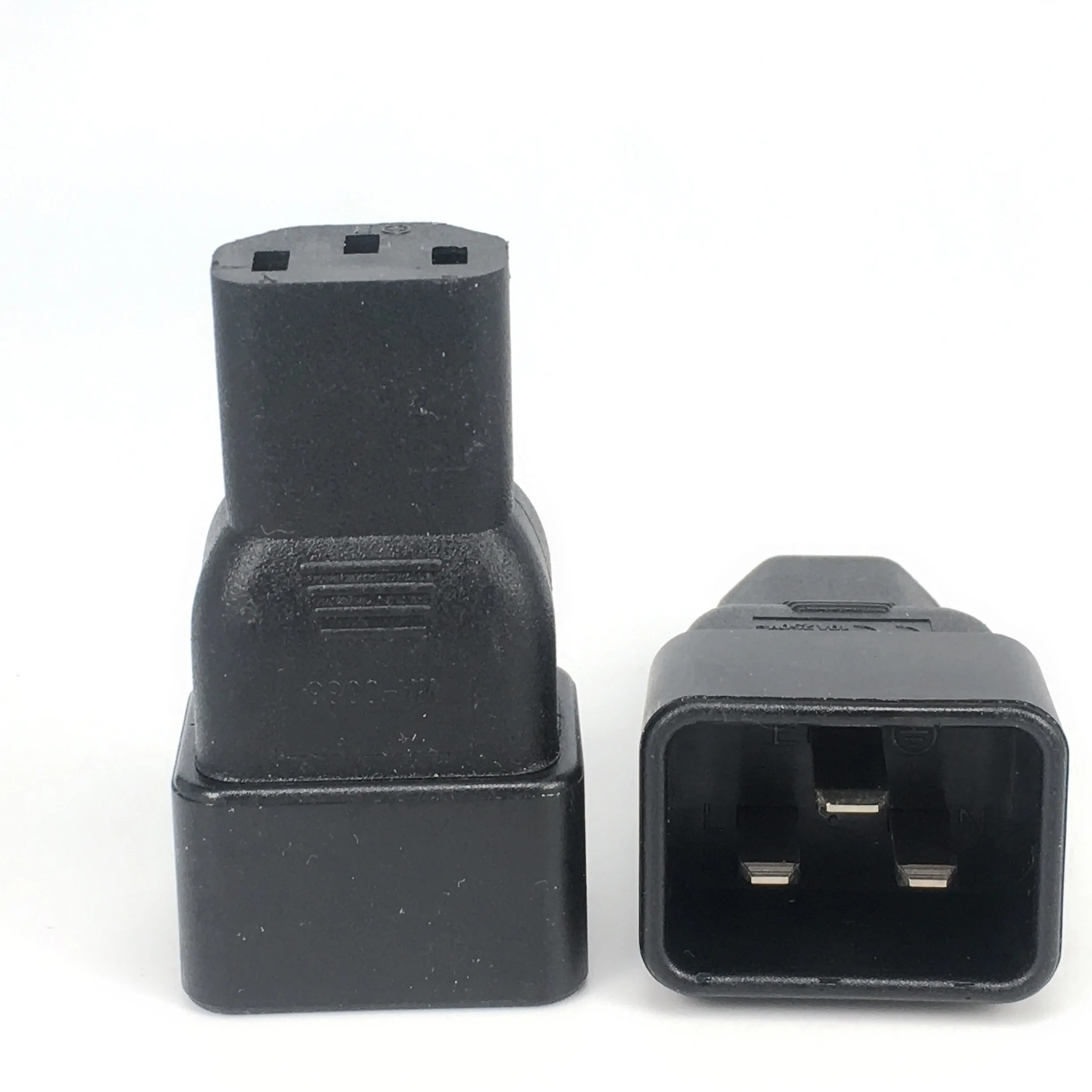 Угловой адаптер IEC 320 C14-C20 переходник переменного тока C19-C13 Plug | Электроника