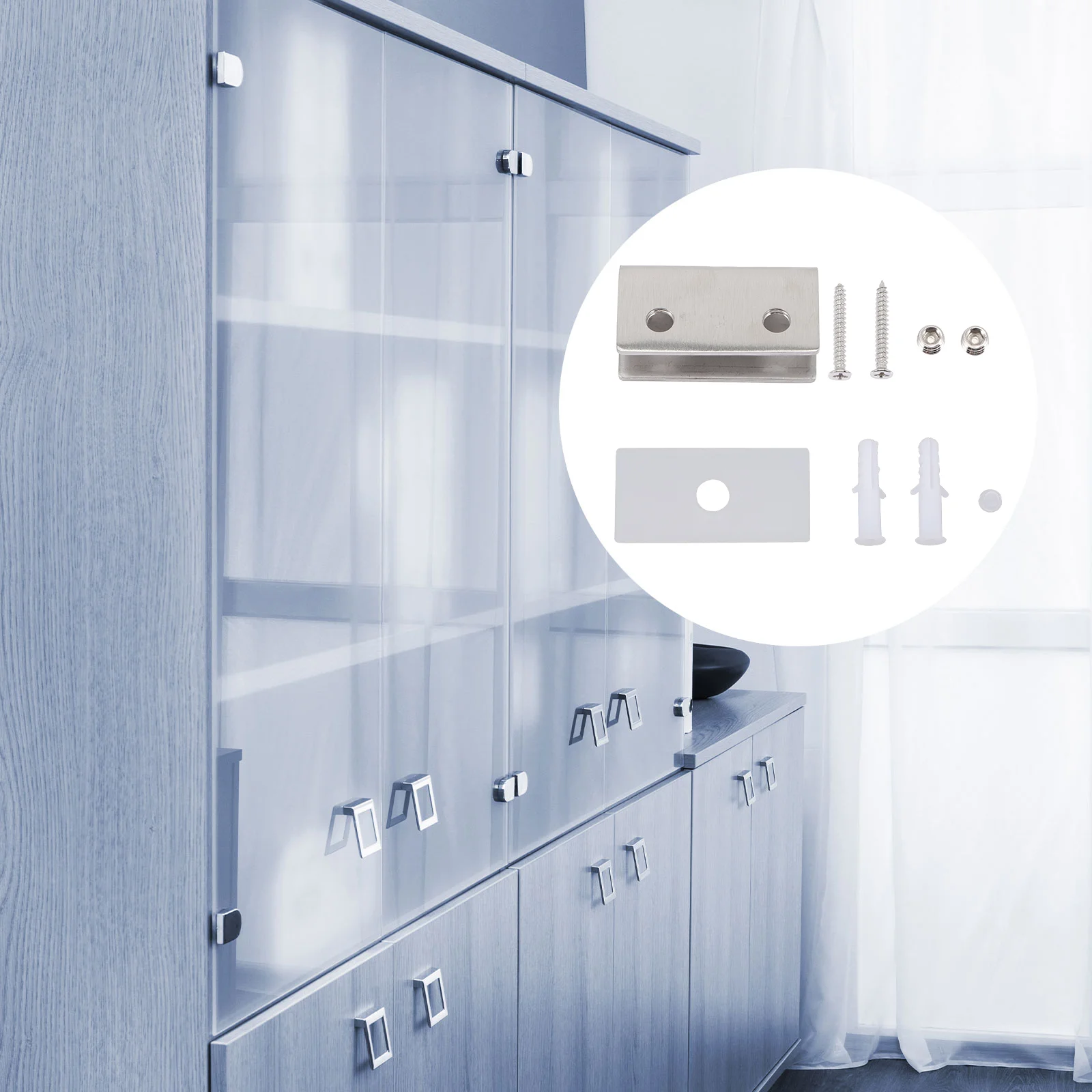 

Clamp Clips Bracket Shelf Clip Clamps Bed Holder Handrail Spigot Fixing Railing Shower Adjustable Cabinet Stainless 3D Flat