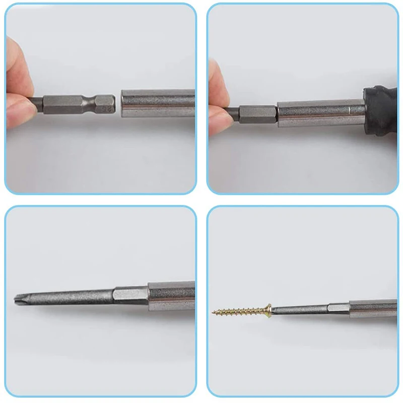 Набор из 11 отверток с головкой Torx 75 мм шестигранный хвостовик 1/4 дюйма набор