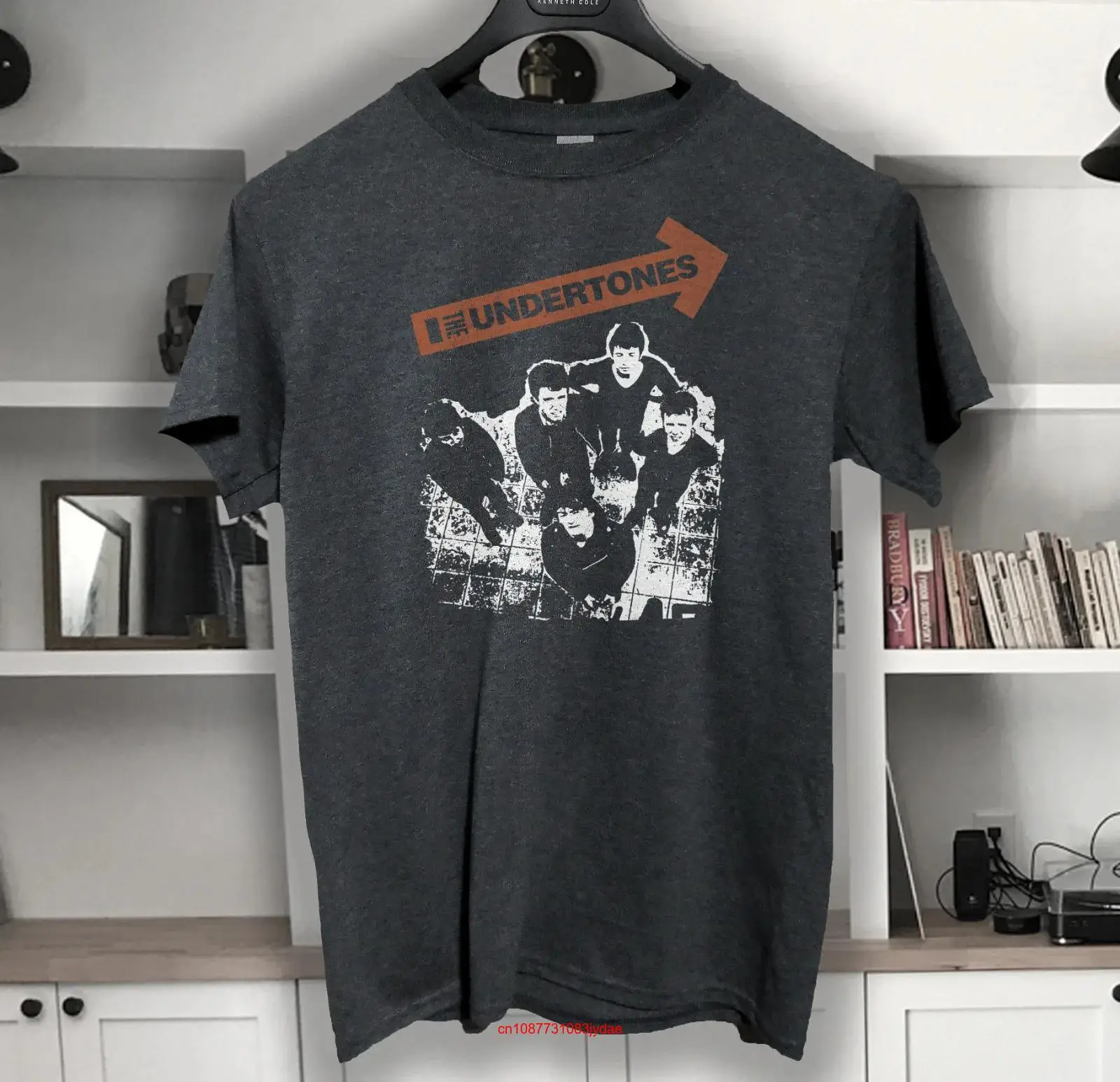 Футболка с надписью The Undertones ирландский панк Подростковая футболка kicks that бензин