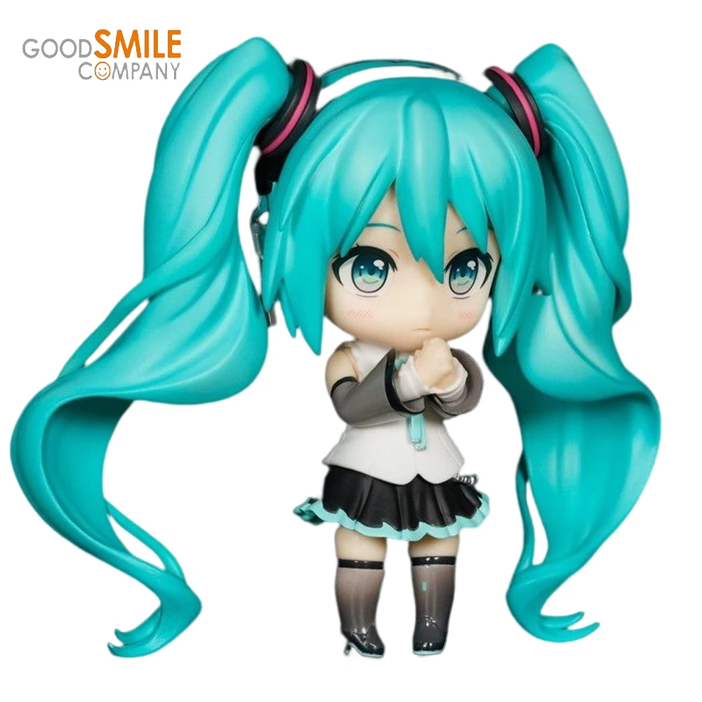 

Hatsune Miku Cute Kawaii Original Good Smile Nendoroid Anime Figure Virtual Singer Collection Modle Doll Kids Gift Toys
