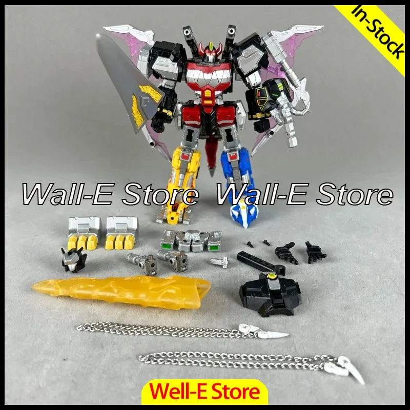 Фото В наличии: Фигурка Lucky Cat Megazord MICRO COSMOS MC03 MC-03 Dragon Caesar Mighty Morphin Power TEAM, аниме-фигурка, игрушка №1