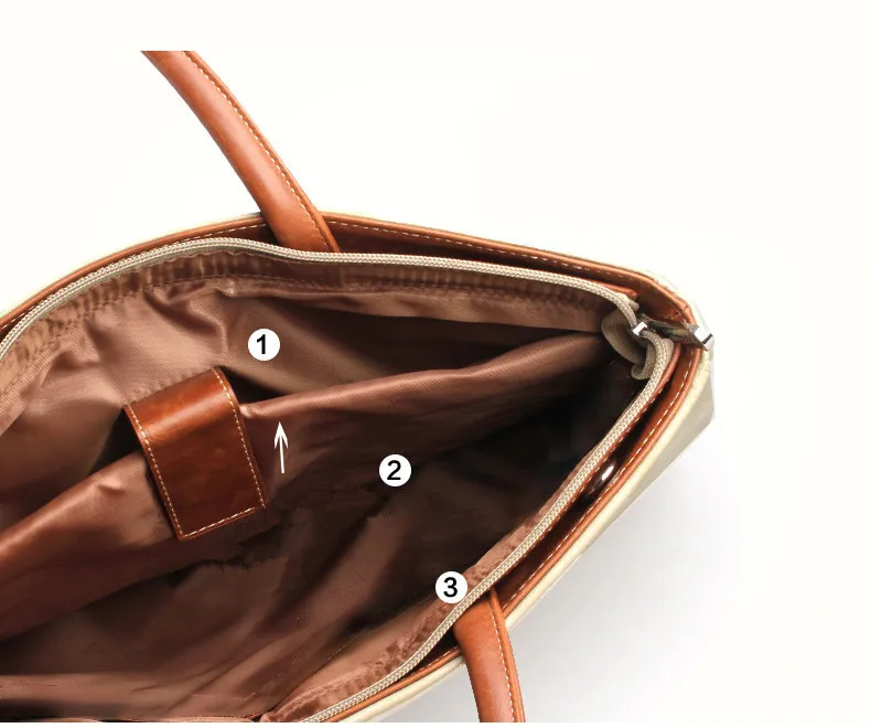 Женский кожаный портфель