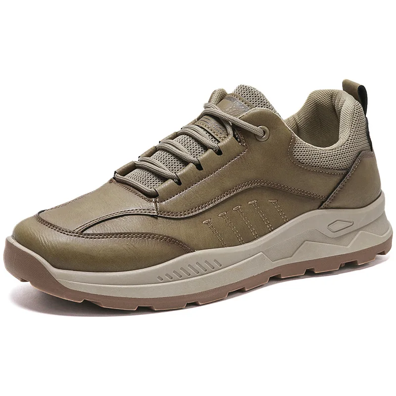 New Outdoor Trend Men's Shoes Travel Non-slip Casual Hiking Shoes Comfortable Breathable Wear-resistant Damping Sports Shoes