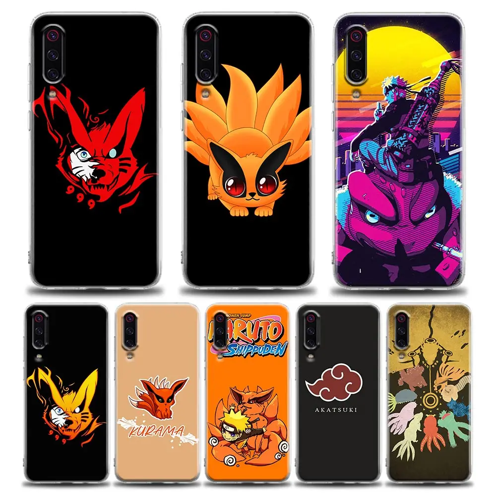 

Naruto Mascot Nine-tailed Fox Phone Case for Xiaomi Poco X3 NFC X3 M3 F3 9T 11 11X 11T 10T 12 Note10 Redmi 9A 9 10 9T 9C 5G Case
