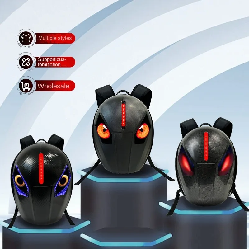 Водонепроницаемые рюкзаки со светодиодной подсветкой мотоциклетный