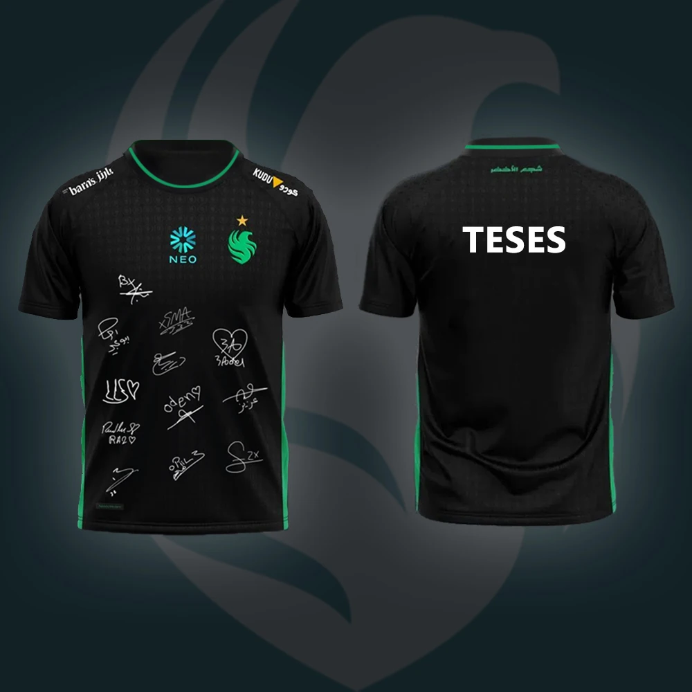 Новинка 2023 года Counter-Strike 2 Team Falcons киберспортивная форма Джерси дышащие спортивные