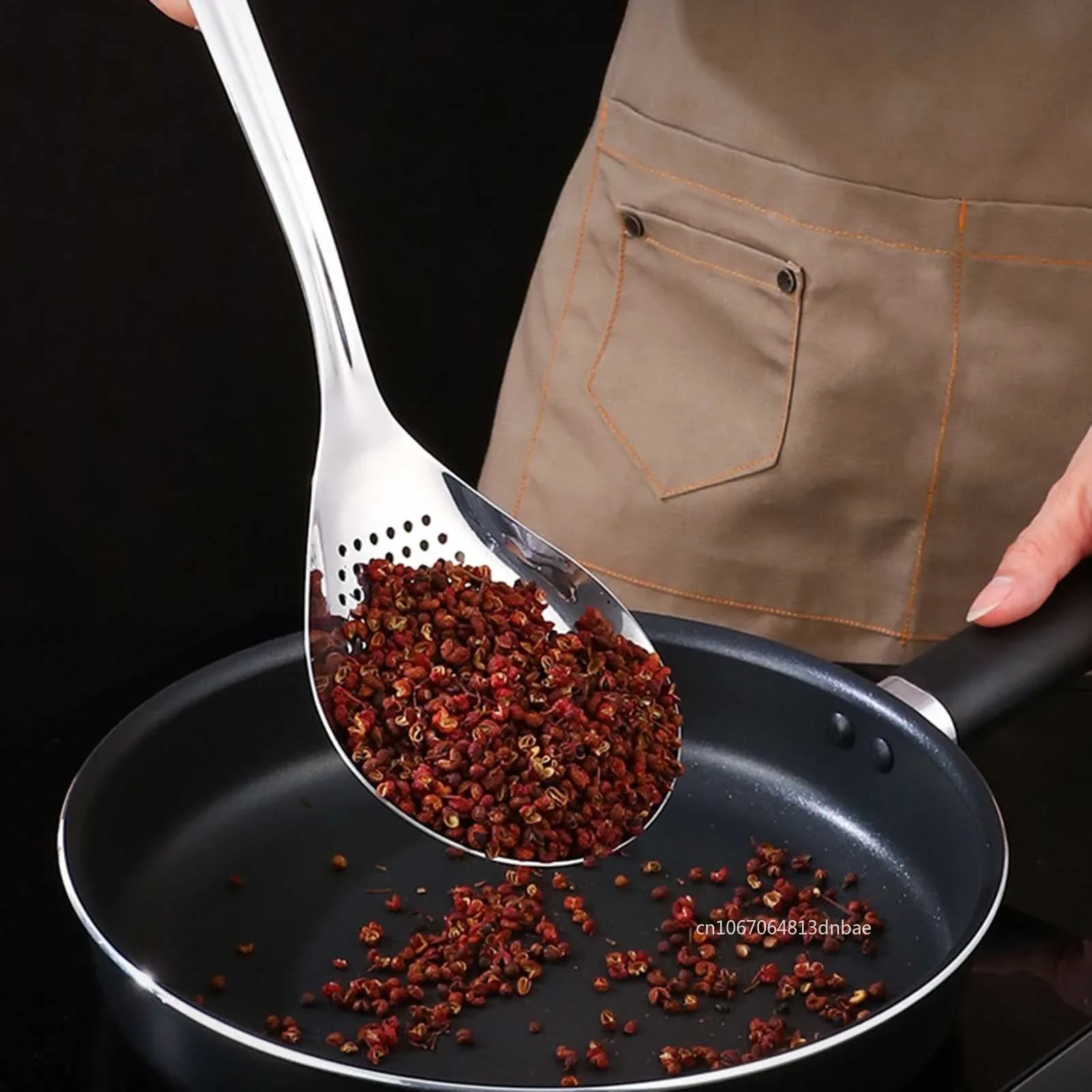 łyżka kuchenna ze stali nierdzewnej sitko do użytku domowego serwowania perforowane łyżki durszlak narzędzia kuchenne